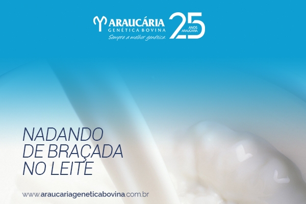Nadando de braçada no leite
