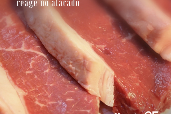 Preço da carne sem osso reage no atacado