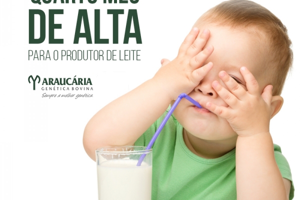 Quarto mês de alta para o produtor de leite, mas atenção aos reflexos do coronavírus sobre a demanda